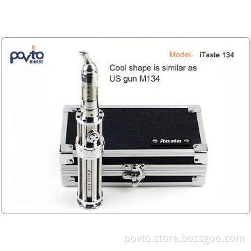 100% itaste electronic cigarette itaste 134 with rotatable drip tip